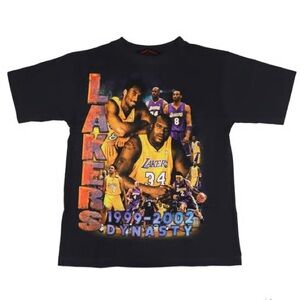 New Marino Morwood Los Angeles Lakers Dynasty T Shirt Rap Tee Size XL Kobe Shaq
